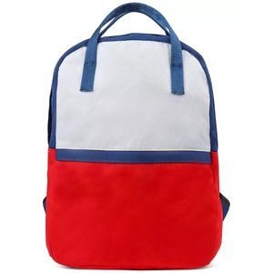 CLUB ROOM Men's Colorblocked Backpack Red, White & Blue